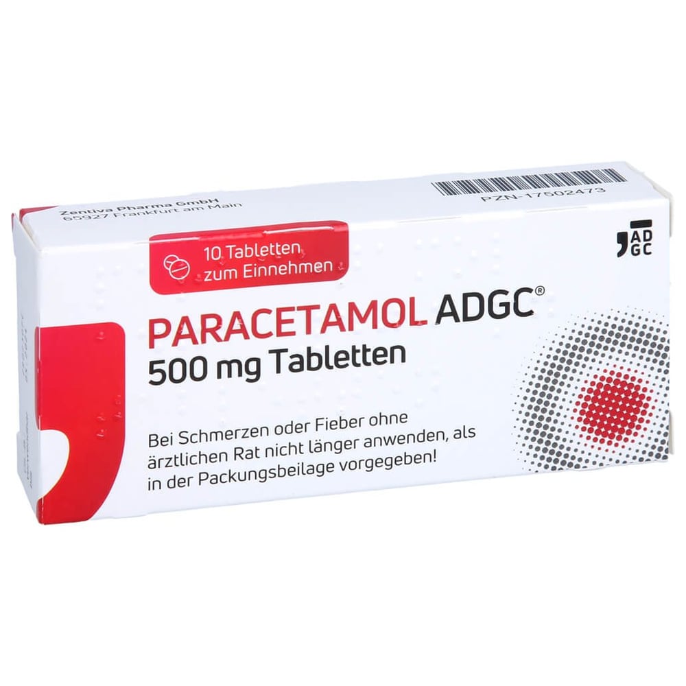 Paracetamol Adgc 500mg