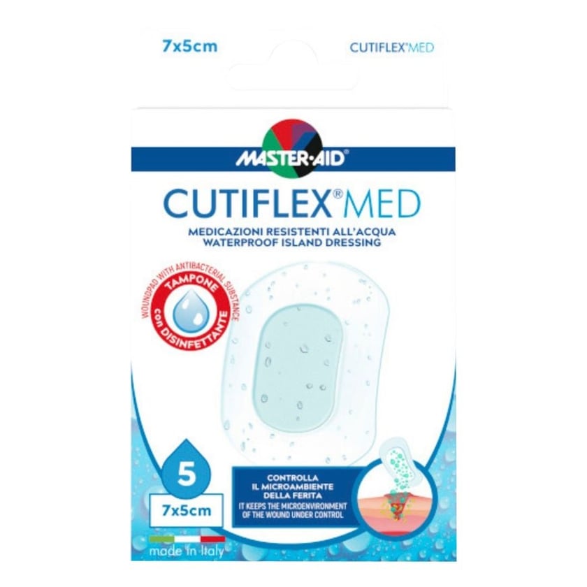 Cutiflex Med Folienverband 5x7 cm