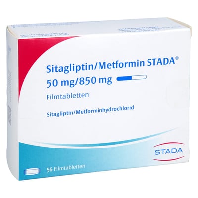 Sitagliptin/Metformin STADA 50 mg/850 mg