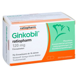 GINKOBIL ratiopharm 120 mg