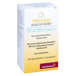 Trixeo Aerosphere 5/7.2/160ug Druckgasinh.120ED