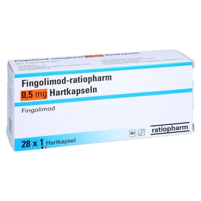 Fingolimod-ratiopharm 0,5 mg