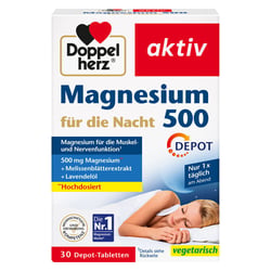 Doppelherz Magnesium 500 für die Nacht