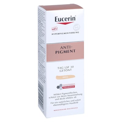 Eucerin Anti-Pigment Tag LSF 30 Getönt Hell