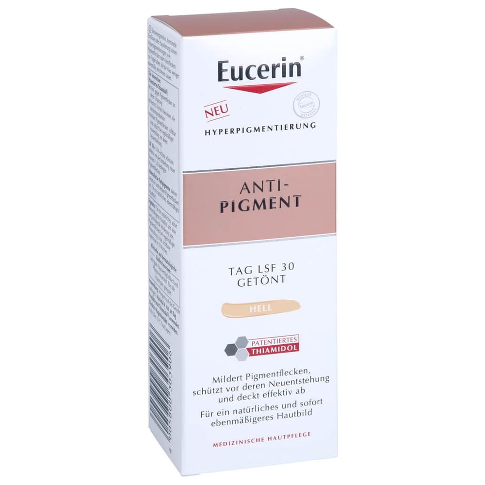 Eucerin Anti-Pigment Tag LSF30 getönt hell