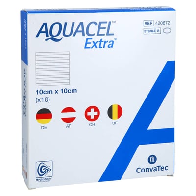 Aquacel Extra 10x10 cm Verband ToValCare