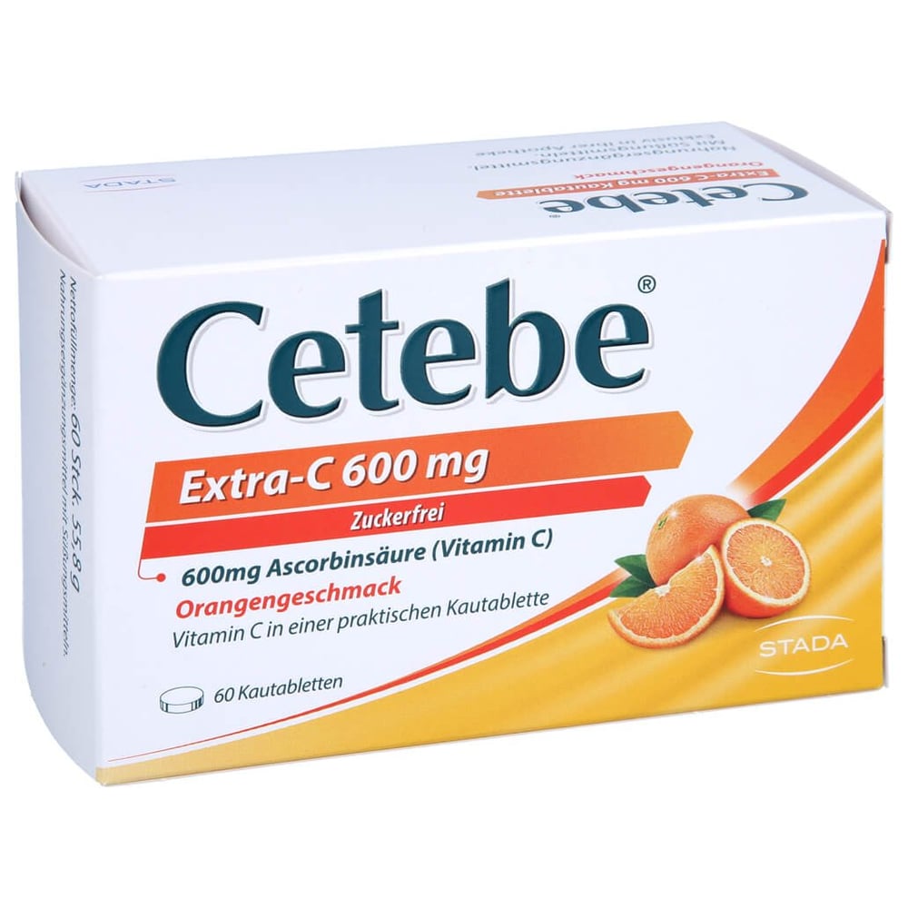 Cetebe Extra-C 600 mg Kautabletten