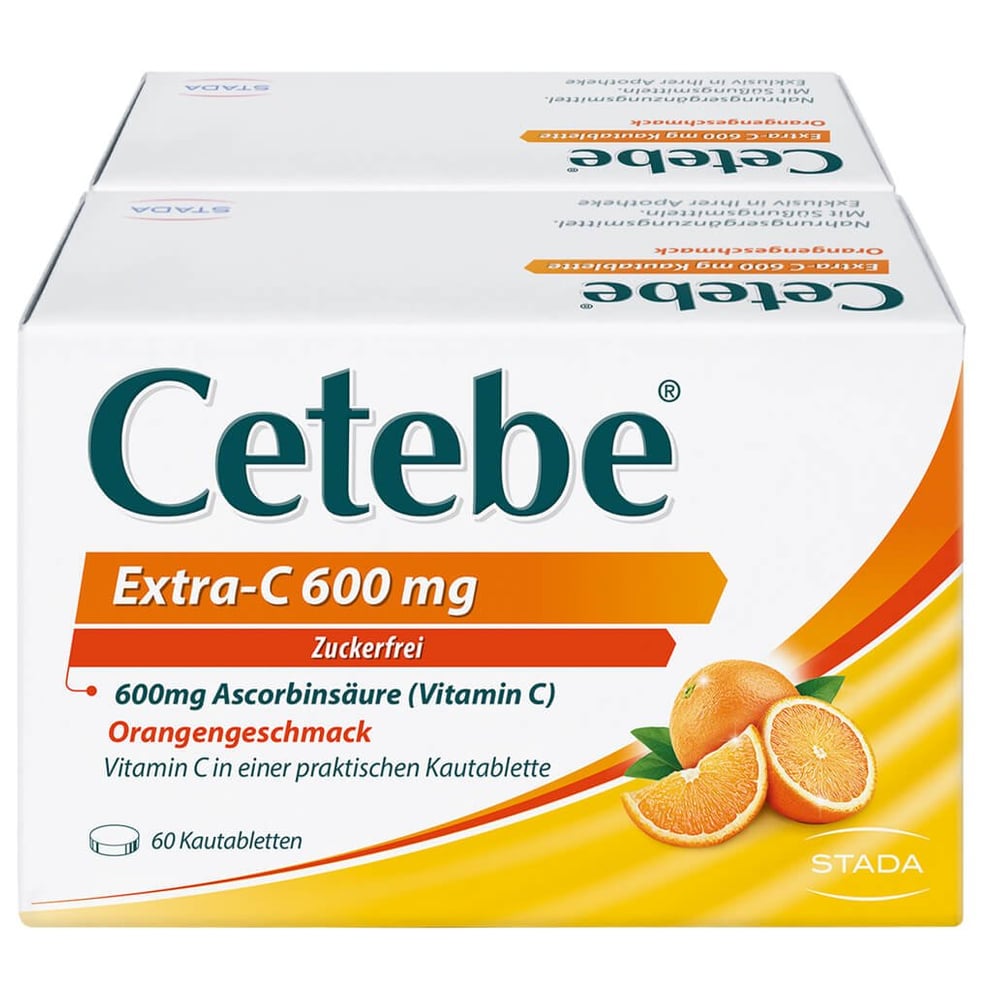 Cetebe Extra-C 600 mg Kautabletten