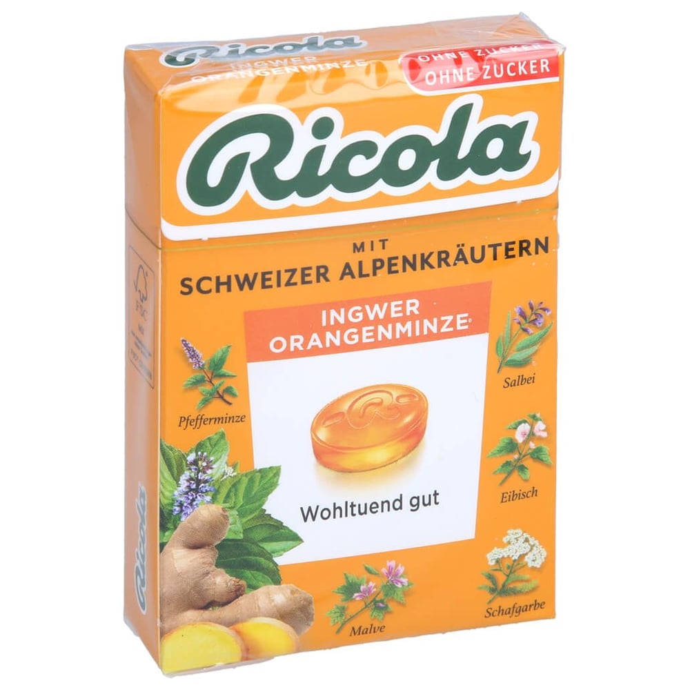 Ricola o.Z. Box Ingwer Orangenminze