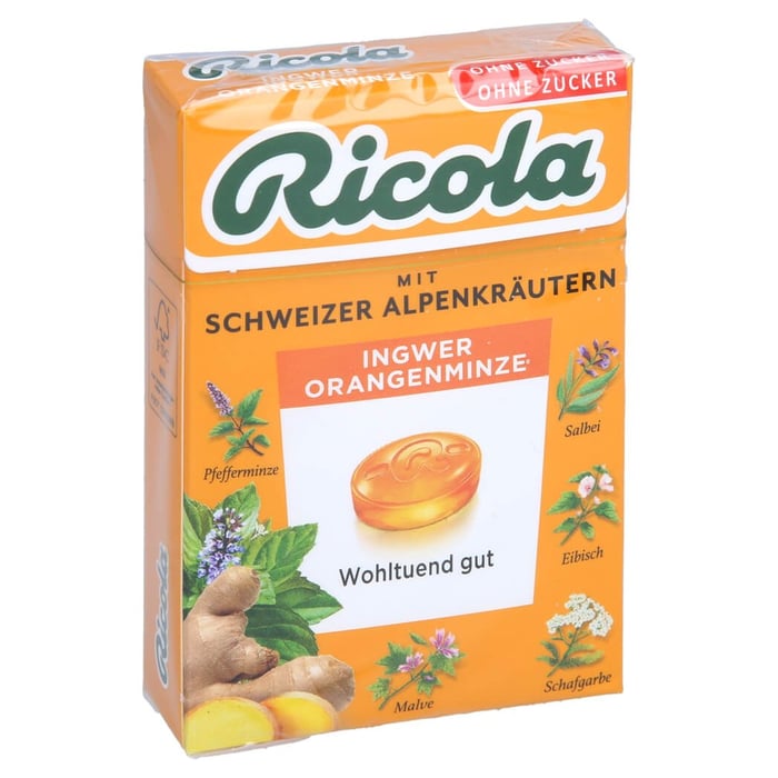 Ricola o.Z. Box Ingwer Orangenminze