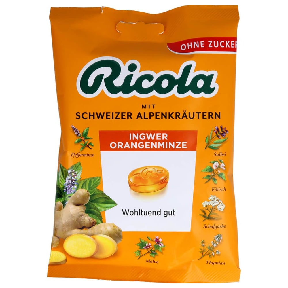 Ricola o.Z. Ingwer Orangenminze