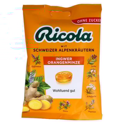 Ricola o.Z. Ingwer Orangenminze