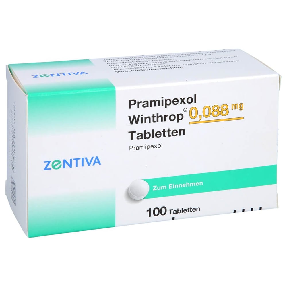Pramipexol Winthrop 0,088 mg
