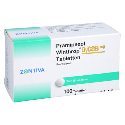 Pramipexol Winthrop 0,088 mg