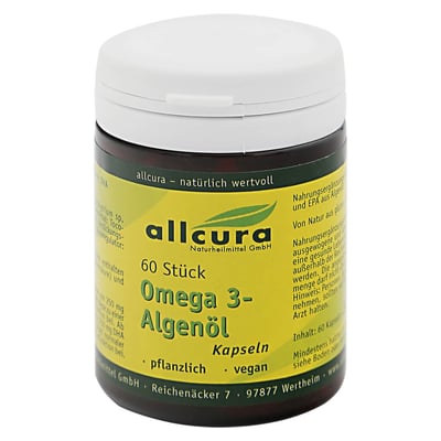 Omega 3 Algenoel Kapseln