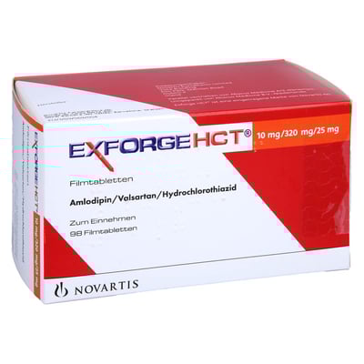 Exforge HCT 10 mg/320 mg/25 mg