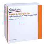 Clexane 6000 I.E. (60 mg)/0,6 ml Injektionslösung