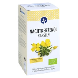NACHTKERZENÖl500 mg Kapseln Bio vegan