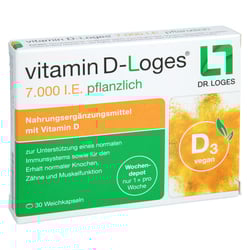 Vitamin D-loges 7.000 I.e. pflanzlich Wochendepot