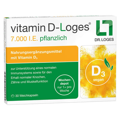 Vitamin D-loges 7.000 I.e. pflanzlich Wochendepot