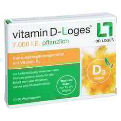 Vitamin D-loges 7.000 I.e. pflanzlich Wochendepot