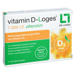 Vitamin D-loges 7.000 I.e. pflanzlich Wochendepot