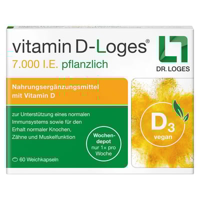 Vitamin D-loges 7.000 I.e. pflanzlich Wochendepot