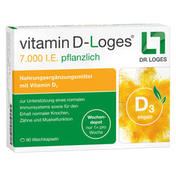 Vitamin D-loges 7.000 I.e. pflanzlich Wochendepot