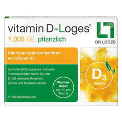 Vitamin D-loges 7.000 I.e. pflanzlich Wochendepot