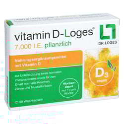 Vitamin D-loges 7.000 I.e. pflanzlich Wochendepot