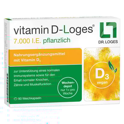 Vitamin D-loges 7.000 I.e. pflanzlich Wochendepot
