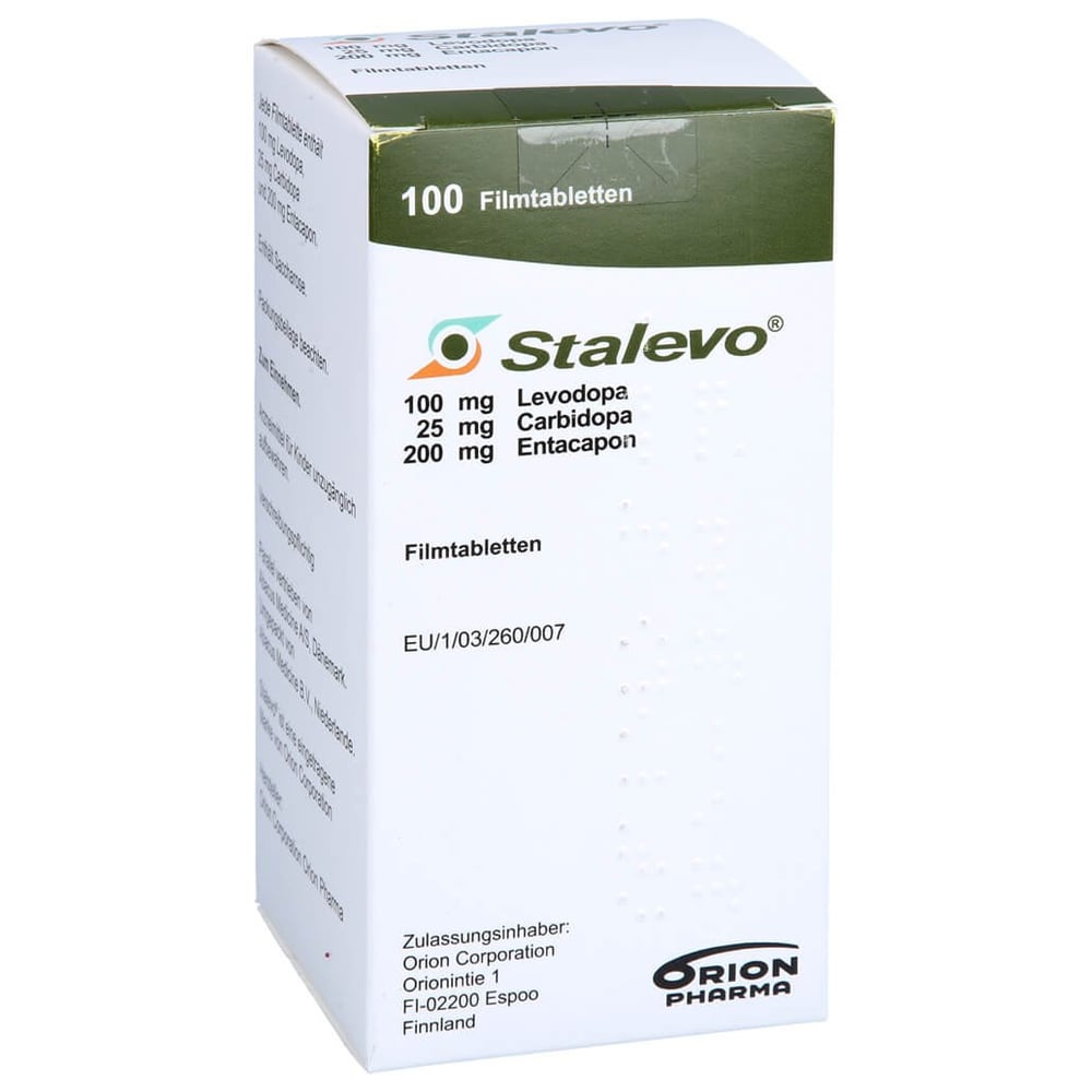 Stalevo 100 mg/25 mg/200 mg