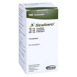 Stalevo 100 mg/25 mg/200 mg