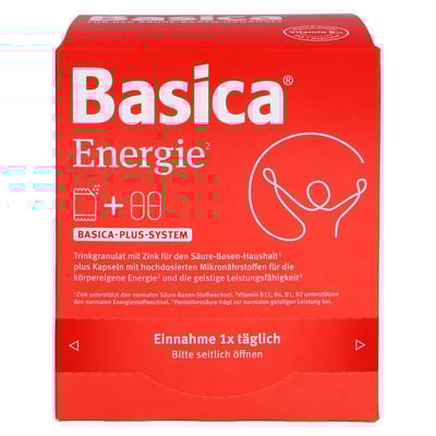 Basica Energie Trinkgranulat + Kapseln für 30 Tage
