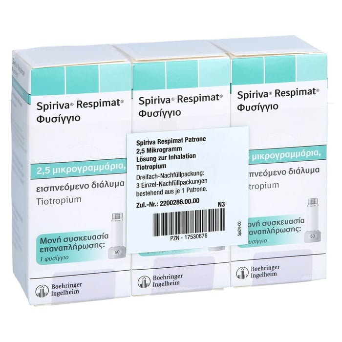 Spiriva Respimat 2.5 ug Inh.Nachfüllpackung