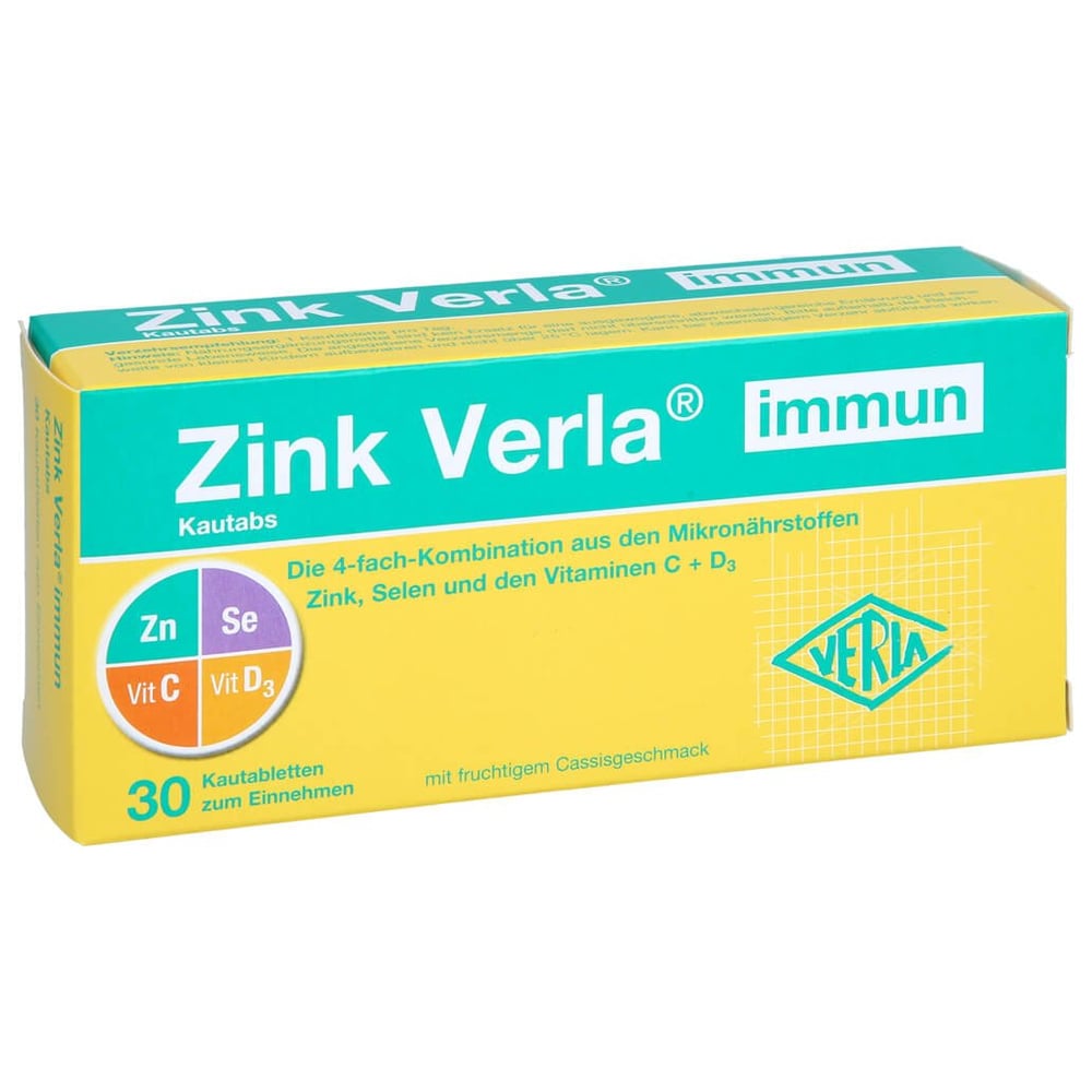 Zink Verla immun Kautabs
