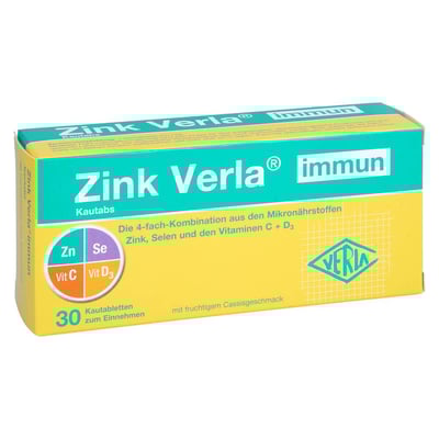 Zink Verla immun Kautabs