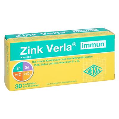 Zink Verla immun Kautabs Produktbild 1