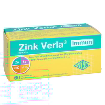 Zink Verla immun Kautabs
