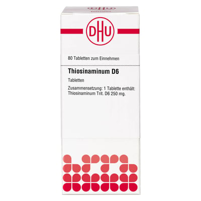 THIOSINAMINUM D 6 Tabletten Produktbild 1