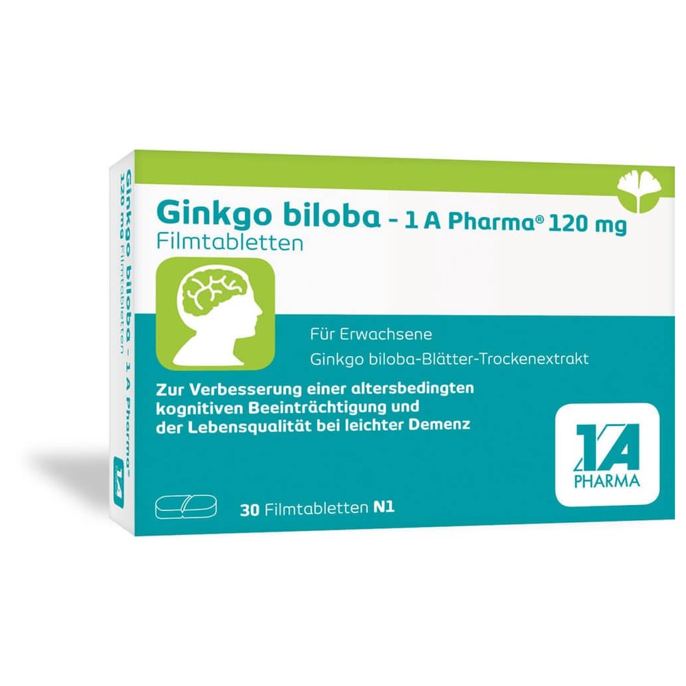 Ginkgo biloba-1A Pharma 120 mg