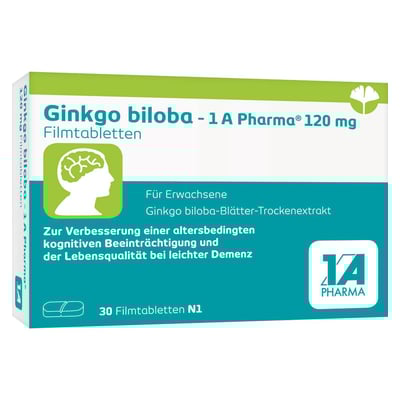 Ginkgo biloba-1A Pharma 120 mg
