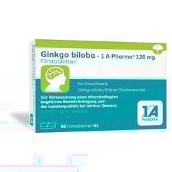 Ginkgo biloba-1A Pharma 120 mg