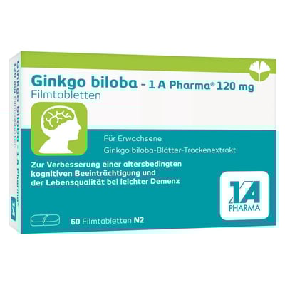 Ginkgo biloba-1A Pharma 120 mg