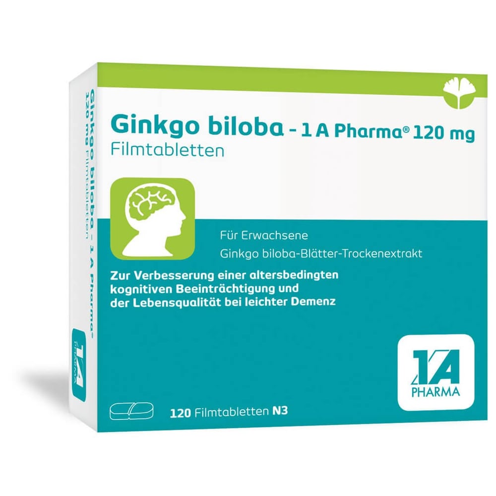 Ginkgo biloba-1A Pharma 120 mg