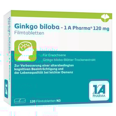 Ginkgo biloba-1A Pharma 120 mg