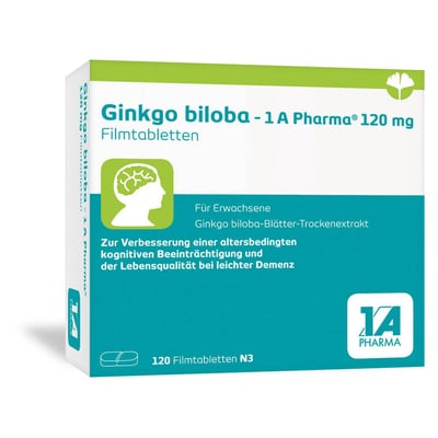 Ginkgo biloba-1A Pharma 120 mg