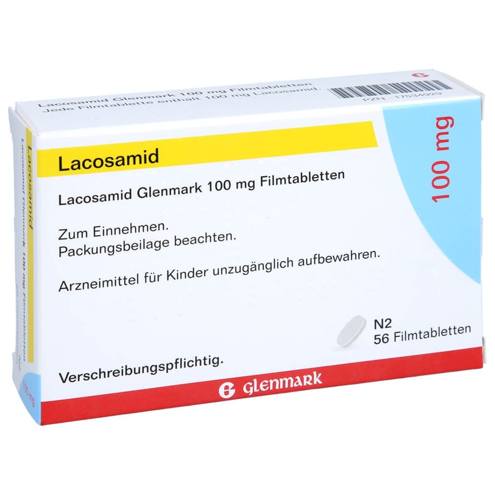 Lacosamid Glenmark 100 mg