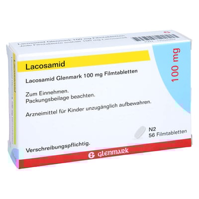 Lacosamid Glenmark 100 mg