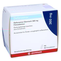 Deferasirox Glenmark 360 mg Filmtabletten